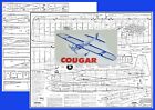 Model Airplane Plans (UC): Midwest COUGAR 52" Stunt for .19-.35 (Hi Johnson)