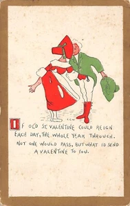 INV. H 1738 VALENTINE POSTCARD, - Picture 1 of 2