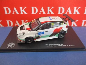 Die cast 1/43 Modellino Auto Alfa Romeo Giulietta TCR GP Macau WTCR 2019 Ceccon - Foto 1 di 6