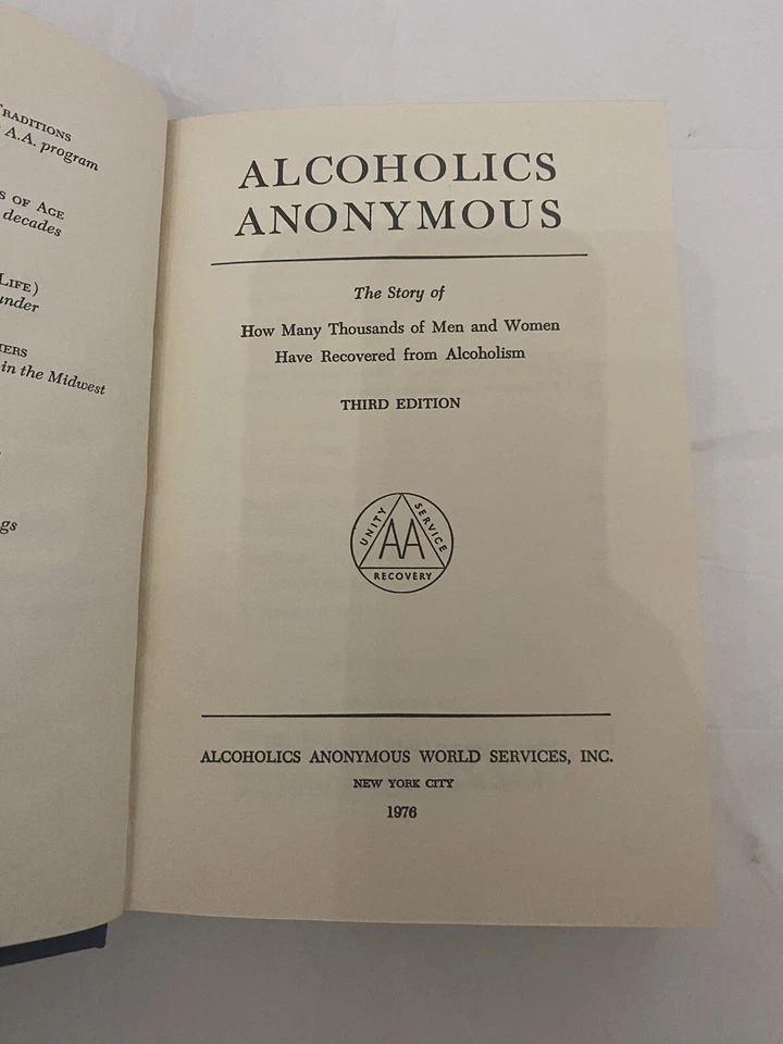 ALCOHOLICS ANONYMOUS 1976 Foto 1 de 4
