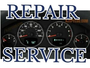INSTRUMENT CLUSTER REPAIR SERVICE FOR JEEP LIBERTY 2008 TO 2013 SEE DESCRIPTION