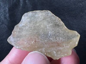 LIBYAN DESERT GLASS, Raw Crystal - Rare, 12.3g - Gift, Home Decor, Stones, 49397 - Picture 1 of 4