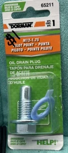 Dorman 652-11 Engine Oil Drain Plug M12-1.75 18273 - Picture 1 of 3