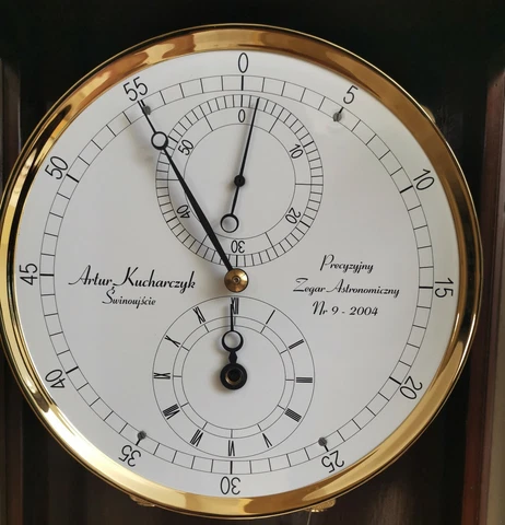 Precisions Astronomical  Pendulum Regulator Clock Cover
