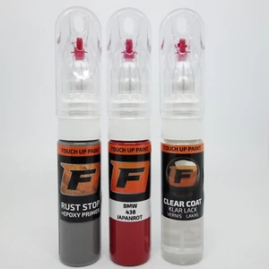 for BMW 438 JAPANROT JAPAN ELECTRIC RED Touch Up Paint Pen Kit Brush Scratch - Picture 1 of 7