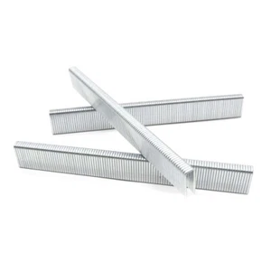 5/8" Long x 1/4" Narrow Crown 18 Gauge "L" Wire Finish Staples 5000/pk - L9016 - Picture 1 of 5