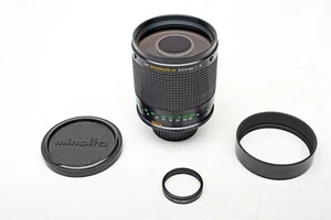 Minolta RF Rokkor-X 500mm F8 Mirror Reflex catadioptric Lens+Normal Filter++NICE - Picture 1 of 23