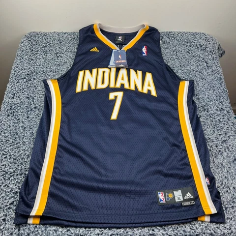 New NWT Adidas Swingman Indiana Pacers Jermaine O'Neal Jersey Mens Extra Large Cover