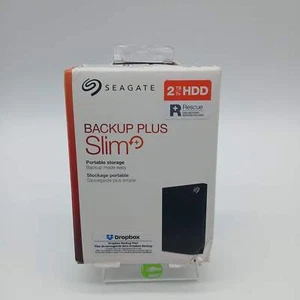 New Seagate 2.5" Backup Slim Plus 2TB USB 3.0 HDD STHN2000400 - Afbeelding 1 van 3