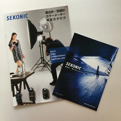 SEKONIC exposure meter illuminance meter general Japanese Catalog June 2022 - Image 1 of 4