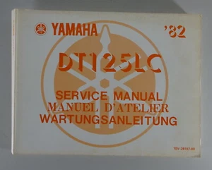 Manual de Taller/Taller Manual Yamaha Dt 125 LC Von 1982 - Imagen 1 de 2