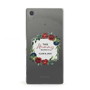 Mothers Day Flower Plaque Sony Case for Sony Phones - Picture 1 of 41