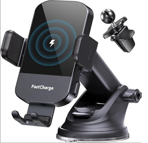 Wireless Car Charger 15W Fast Charging Auto Car Charger iPhone Samsung Galaxy