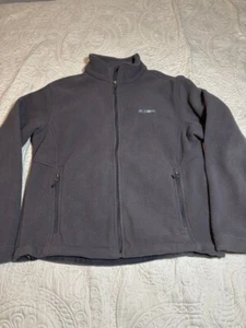 Port Authority Men's Gray Value Fleece Full Zip Jacket Size M     F217 - Picture 1 of 9
