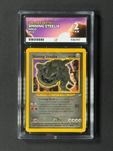 ACE 2 Shining Steelix 112/105 Holo Pokémon Card Neo Destiny WOTC GEM MINT - Picture 1 of 4