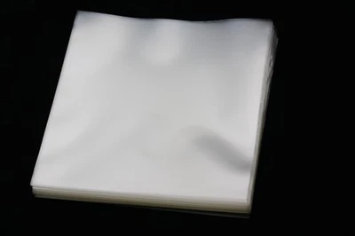 MARI-MEDIENVERPACKUNGEN 2000 St. Premium Single Schutzhüllen hoch transparent 185x185 mm Vinyl 7 Zoll