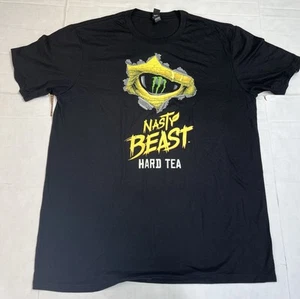 MONSTER ENERGY Nasty Beast Hard Tea T-Shirt Herren Größe XL NEU - Bild 1 von 8