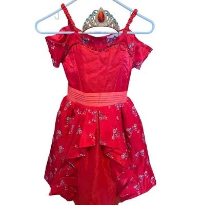 Elene of Avalor Disney Parks Princess Dress w/ Tiara Costume Kids 10 - Image 1 of 4