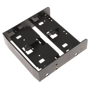 Disque Dur 5.25 Pouces vers 3.5 Pouces Front Bay Support de Montage Adaptateur Ordinateur Portable - Photo 1/7