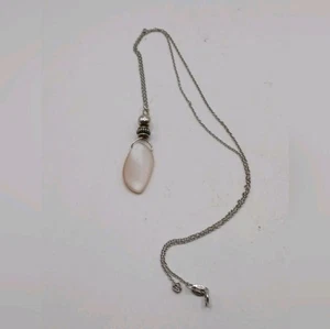 Han 925 necklace With Shell Pendant - Picture 1 of 5