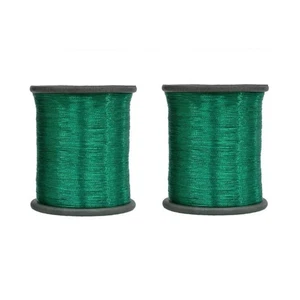 Cotton Metallic Zari Thread For Embroidery 0.1Mm 100 Gram- Pack Of 2 Roll - Picture 1 of 54