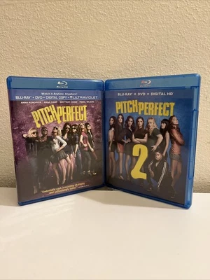 Pitch Perfect 1 & 2 Blu Ray Lot - Comedy Romance Musical - Anna Kendrick - Image 1 of 4