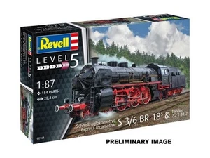 REVELL 62168 Model Set Express Loco S3/6 BR 18(5) with Tender - Foto 1 di 1