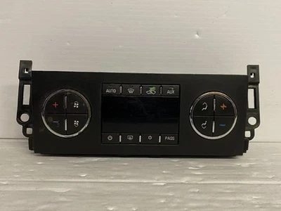 Chevy Tahoe GMC Yukon 2007-2011 aire acondicionado calefacción temperatura control climático OEM Foto 1 de 4