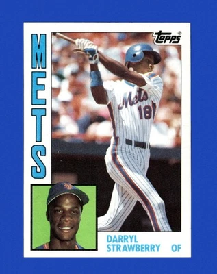 1984 Topps Set-Break #182 Darryl Strawberry RC NM-MT OR BETTER *GMCARDS* - Image 1 of 2