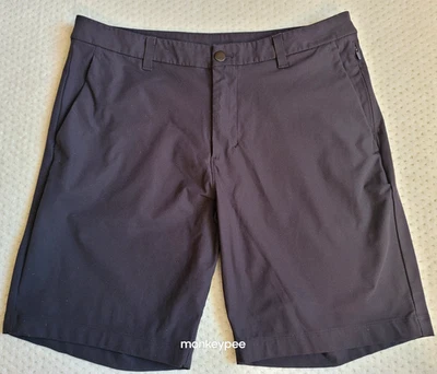 Pantalones Cortos Lululemon Commission Calce Clásico 9" Warpstreme ABC Negros Talla 34 Usados en Excelente Condición Foto 1 de 4