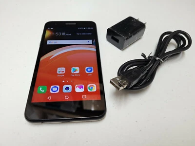 LG Tribute Dynasty -16GB - Champagne (Virgin Mobile) Android Smartphone - Image 1 of 4