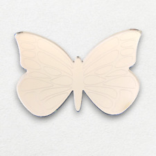 Etched Butterfly Big Wings Shaped Acrylic Mirrors, Bespoke Sizes