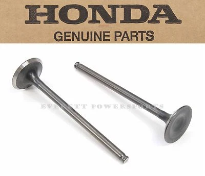 New Genuine Honda Exhaust Valve Set 2007-2022 CRF150 R RB (See Notes!) #W143 - Image 1 of 4