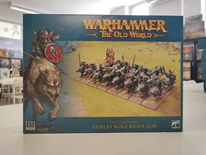 Warhammer The Old World - Orc & Goblin in Tribes: Goblin Wolf Rider Mob - Imagen 1 de 2