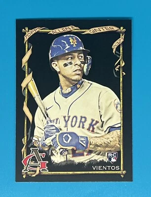 2023 Topps Allen & Ginter X - #101 Mark Vientos Mets Rookie - Image 1 of 2