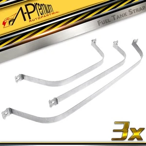 A-Premium Set of 3 Fuel Tank Strap for VW Passat 1998-2005 L4 1.8L 2.0L V6 2.8L - Picture 1 of 8