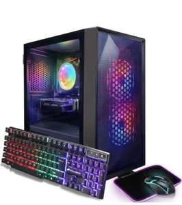STGAubron Prebuilt Gaming PC Desktop - Picture 1 of 6