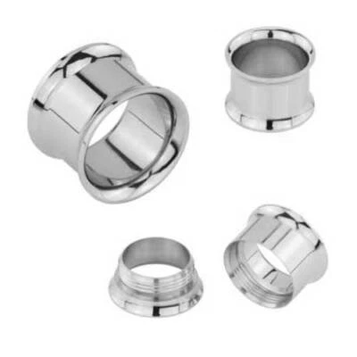 Piercing Flesh Tunnel - Piercing Ohrtunnel z. Schrauben versch. Größen bis 20 mm - Bild 1 von 3