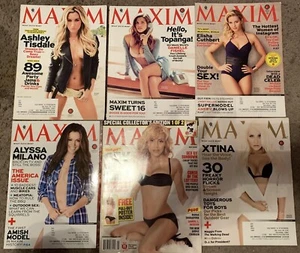 Maxim Magazine Lot Brittany Murphy, Xtina, Ashley Tisdale,Ronda, Rousey + More - Picture 1 of 4