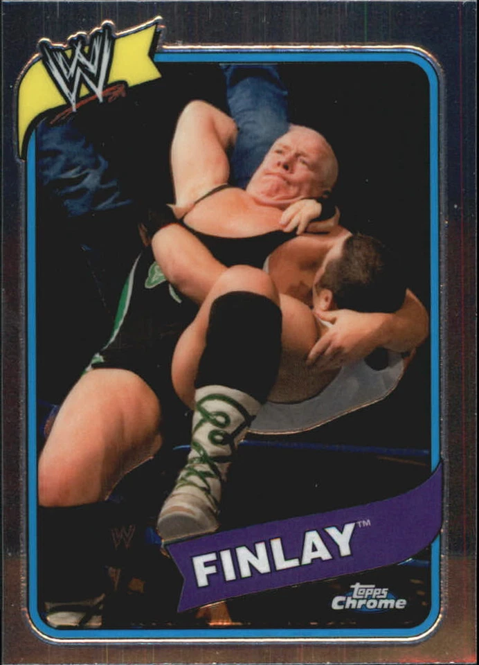2008 Topps Heritage III Chrome WWE #34 Finlay - Image 1 of 1