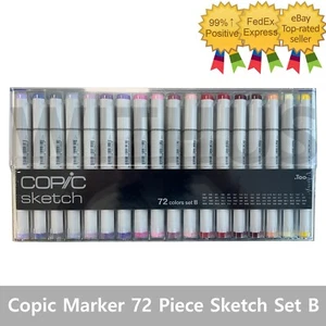 Copic Marker 72 Stück Sketch Set B (Doppelspitze) - Künstler Marker Anime Comic - Bild 1 von 6