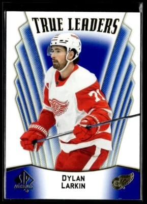 2021-22 Sp Authentic True leaders blue Dylan Larkin #TL-16 H7R2H - Image 1 of 2