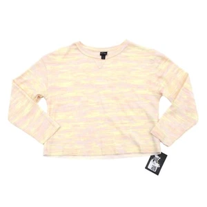 Art Class Girls Size M 7/8 Waffle Knit Long Sleeve T-Shirt Multicolor - Picture 1 of 9