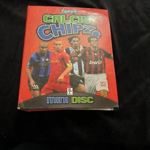 Topps Football Chipz Mini Disc Binder with 180 Discs As Pictured - Picture 1 of 8