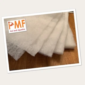 69cm Wide 10 Metre Aquarium Pond fish tank Filter Wool floss 12-15mm 135 GSM - Picture 1 of 3