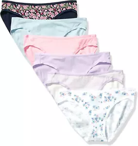 Women'S Cotton Bikini Brief Underwear (Available in plus Size), Multipacks - Picture 1 of 11