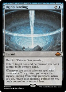 MTG Modern Horizons 3 Ugin's Binding x1 Mythic Blue Instant NM/M - Picture 1 of 1