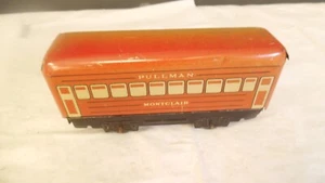 Marx Montclair Prewar Pullman Tinplate Car /One side Faded -950 - Picture 1 of 6