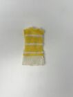 Vintage Barbie 1988 Fashion Finds Yellow & White Sweater Dress #1009 *Rare