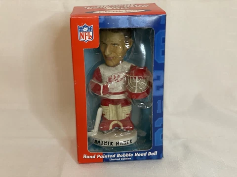 Dominik Hasek Bobblehead Pacific Heads Up Detroit Red Wings Bobble Head Cover
